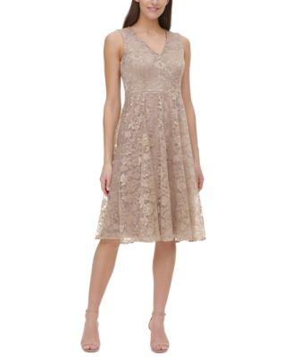 green emerald velvet dress Tommy Hilfiger Women's IM AF Cotton Midi Fit & Flare Polo Dress