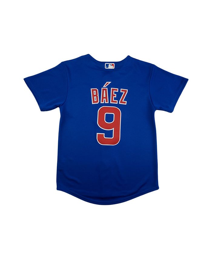 Javier Baez Cubs Name And Number Short Sleeve Player T Shirt