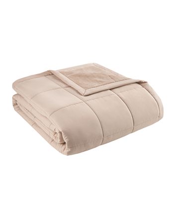 Martha stewart down alternative reverse to plush blanket new arrivals