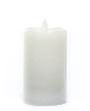 Pillar Frosted Candle