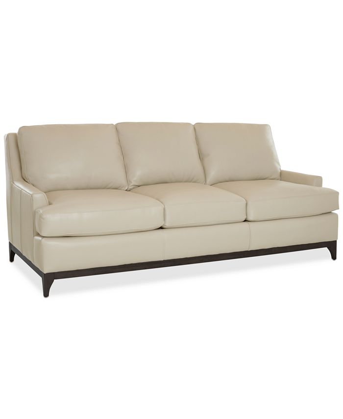 Macy S Skylee 89 Leather Sofa Created