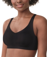 Comfort Revolution EasyLite with Back Closure Wireless Bra DF3496 - Black