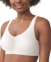 Comfort Revolution EasyLite with Back Closure Wireless Bra DF3496 - White