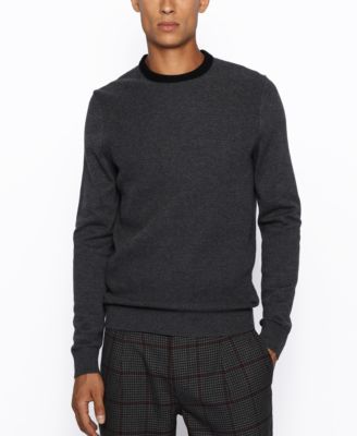 hugo boss jumper mens black