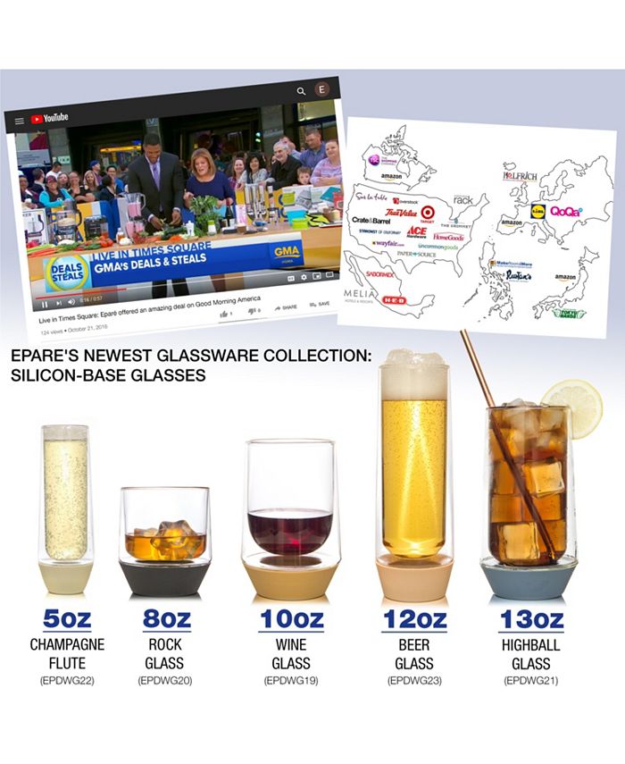 Eparé 5Oz. Champagne Glasses Macy's