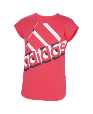 image of Big Girls Short Sleeve Slit Tee