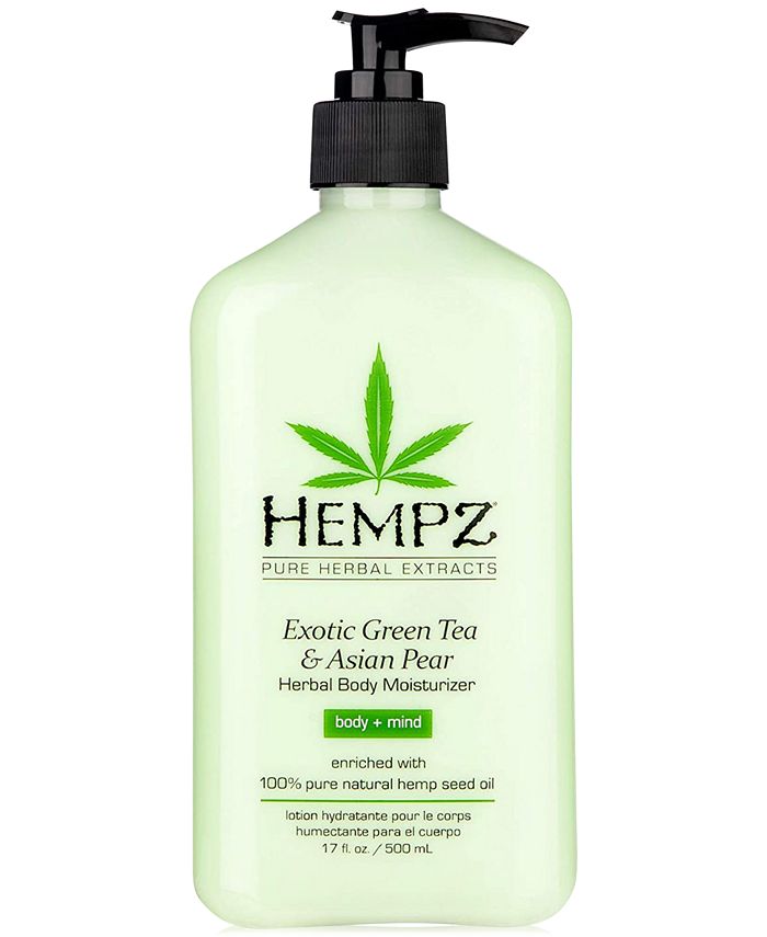 Hempz Exotic Green Tea & Asian Pear Herbal Body Moisturizer, 17oz., from PUREBEAUTY Salon & Spa