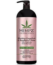 Blushing Grapefruit & Raspberry Crème Herbal Color Preserving Shampoo, 33-oz., from PUREBEAUTY Salon & Spa
