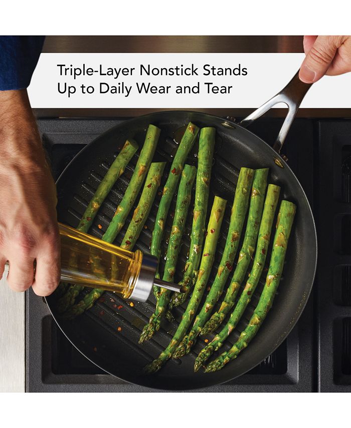 KitchenAid 3Ply Base Stainless Steel Nonstick Induction Stovetop Grill