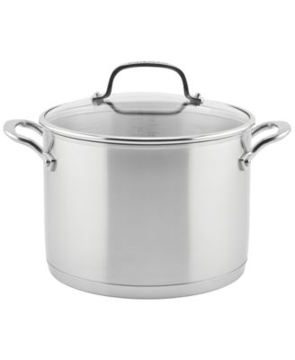 KitchenAid 3 qt. Stainless Steel Induction Saucepan with Lid