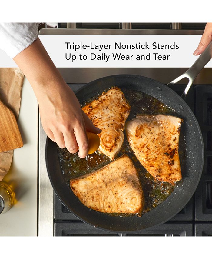 KitchenAid HardAnodized Aluminum Nonstick 11Pc. Cookware Set Macy's