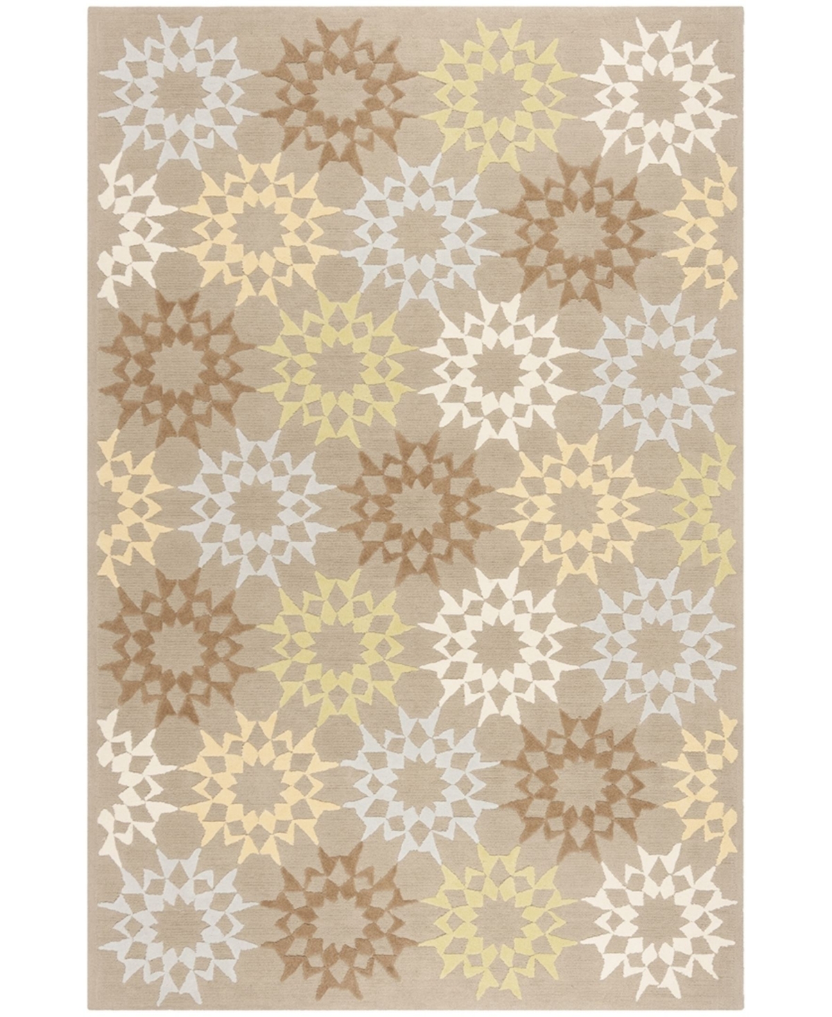 Martha Stewart Collection Quilt MSR1843H Multi 8'6in x 11'6in Area Rug - Multi