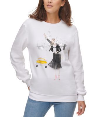 DKNY - Graphic-Print Sweatshirt