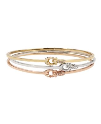 coach stone bangle