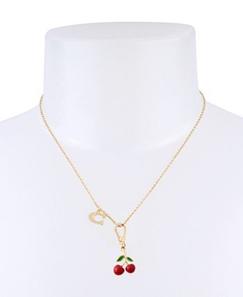 COACH Collectible Cherry Charm - Macy's