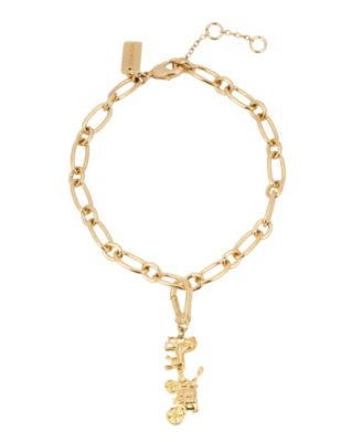 カスタマイズ可能☆【COACH】 Starter Chain Link Bracelet COACH Starter Chain Link Bracelet - Macy's