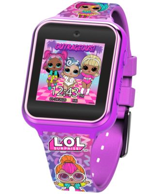 Kid's LOL Surprise Pink Silicone Strap Smart Watch 46x41mm 