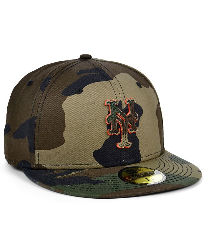 New Era New York Mets Woodland Pop 59FIFTY Cap - Macy's