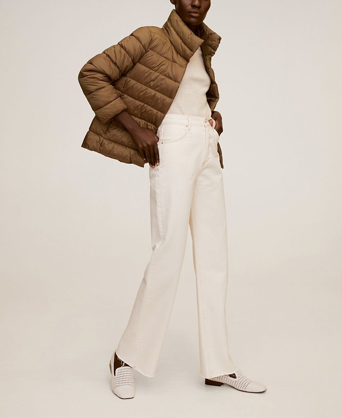 MANGO Quilted Jacket Macy's