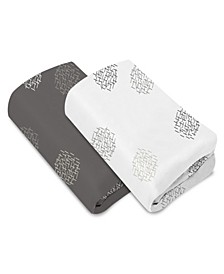 breeze® cotton bassinet sheet 2-pack