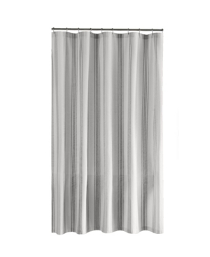 Elrene Farmhouse Living Homestead Stripe Fabric Bathroom Shower Curtain 72
