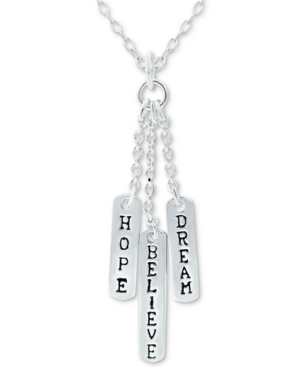 image of Giani Bernini Dream Believe Hope Charm 18