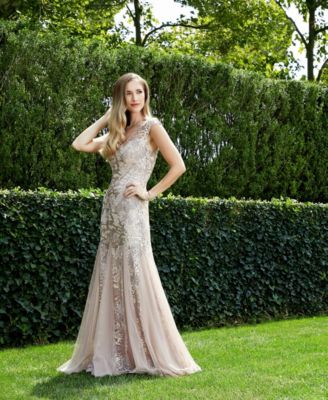 Alex Evenings Embellished-Lace 