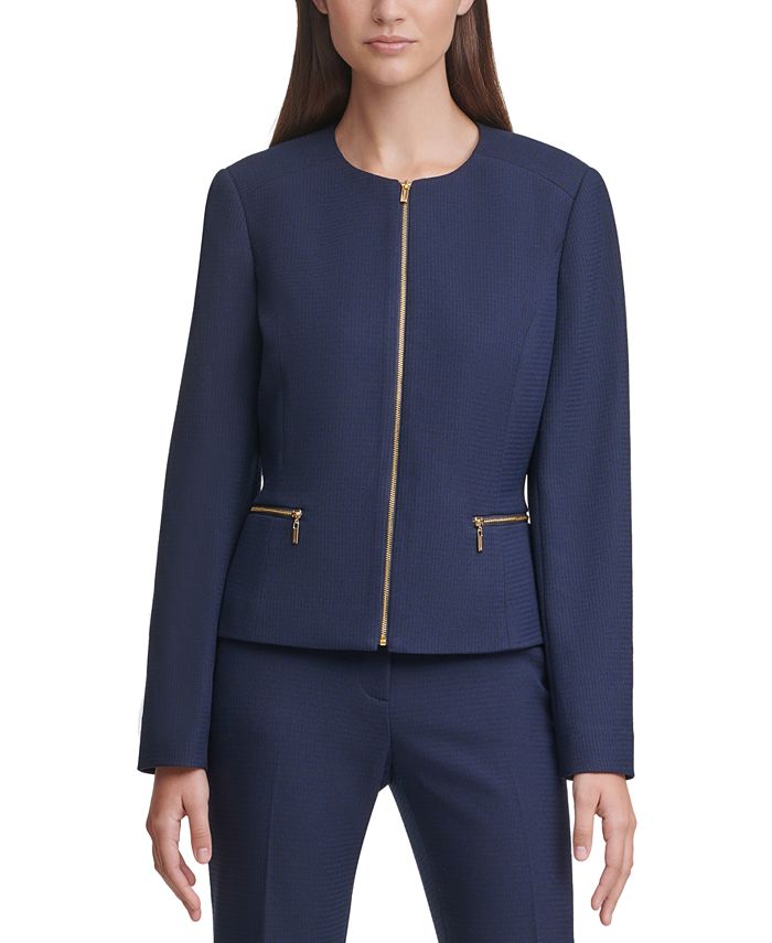 Calvin Klein Zipper Jacket Macy's