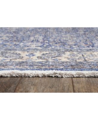 Helena HEL-4 Blue 3' x 5' Area Rug
