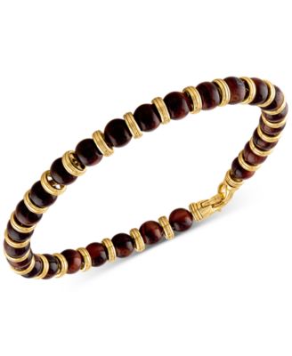 Hynsin Sweet Tigers Eye Red Rope Chain Bracelet 16 cm for Teen Women Fine Jewelry 