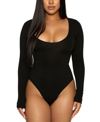 macy's black bodysuit