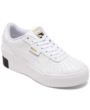 image of Puma Women-s Cali Wedge Casual Sneakers from Finish Line