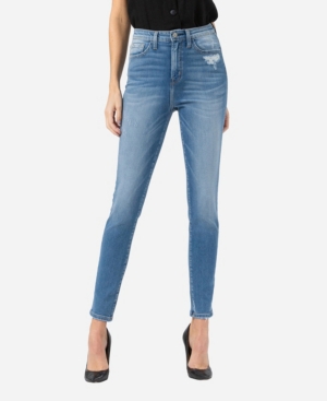 image of Vervet Women-s Super High Rise Skinny Ankle Jeans