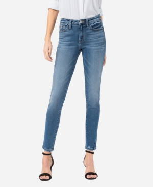 image of Vervet Women-s Mid Rise Skinny Ankle Jeans