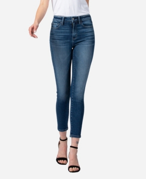 image of Vervet Women-s High Rise Crop Skinny Jeans