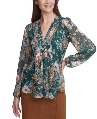 macy's ladies petite tops