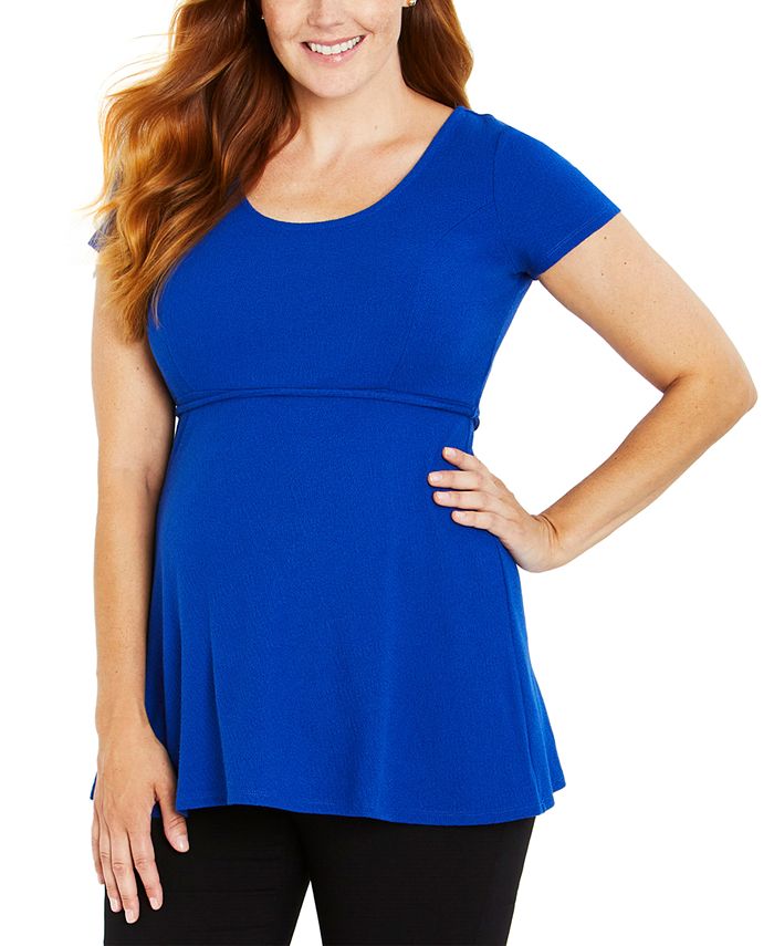 Motherhood Maternity Peplum Top Macy's
