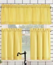 Yellow Kitchen Curtains Curtains & Drapes - Macy's