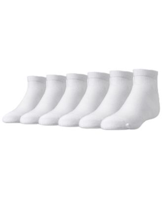 Big Boys and Girls 6-Pack Low-Cut Socks from Finish Line