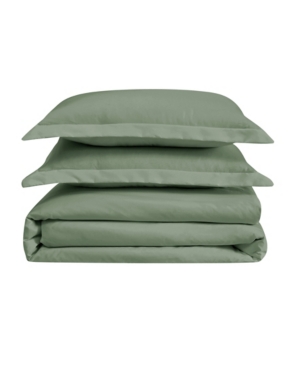Shop Cannon Heritage King 3 Piece Duvet Cover Set In Green