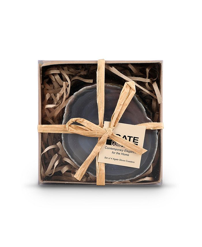 Thirstystone Natural Agate Coasters Set/4 Macy's