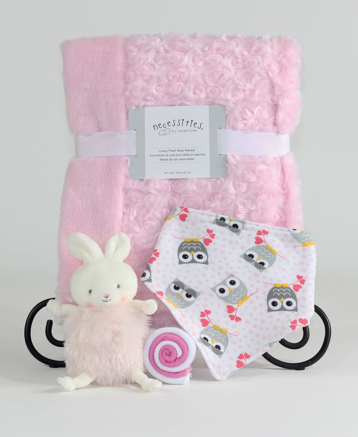 3 Stories Trading Baby Girls Roly Poly Baby 5 Piece Gift Set