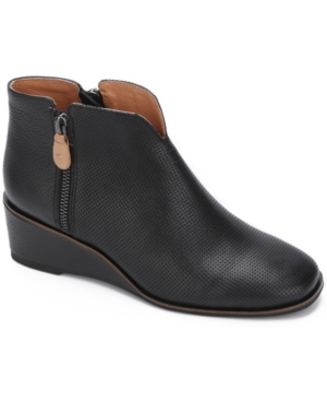 image of Gentle Souls by Kenneth Cole Women-s Ella Wedge Zip 2 Booties Women-s Shoes