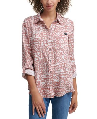 Calvin Klein Jeans - Abstract Button Down Shirt