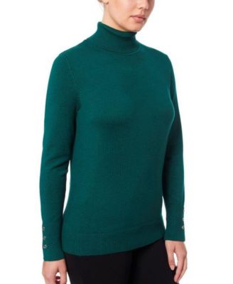 Joseph A. Women's Sz L Sleeveless Cowlneck Top Sweater