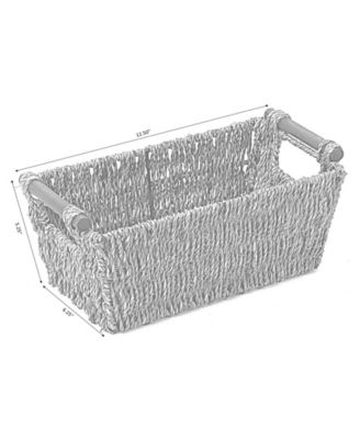 Wickerwise Seagrass Counter-Top Basket