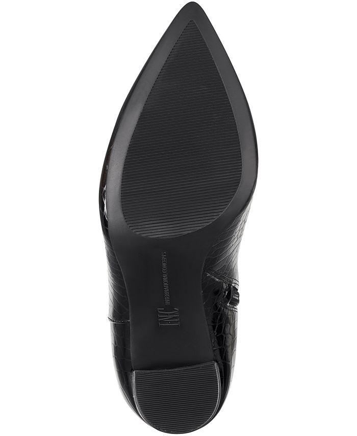 macys block heel boots