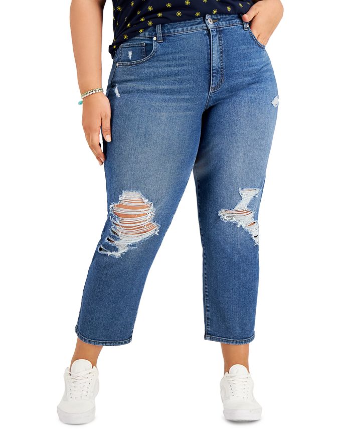 Style Co Plus Size Mom Jeans Created for Macy s Macy s