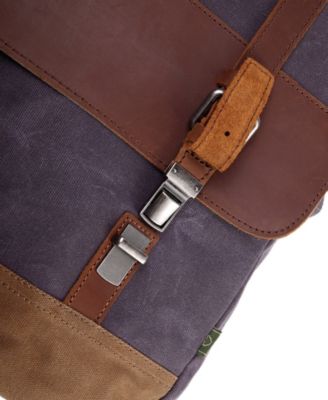 Stone Creek Waxed Canvas Briefcase