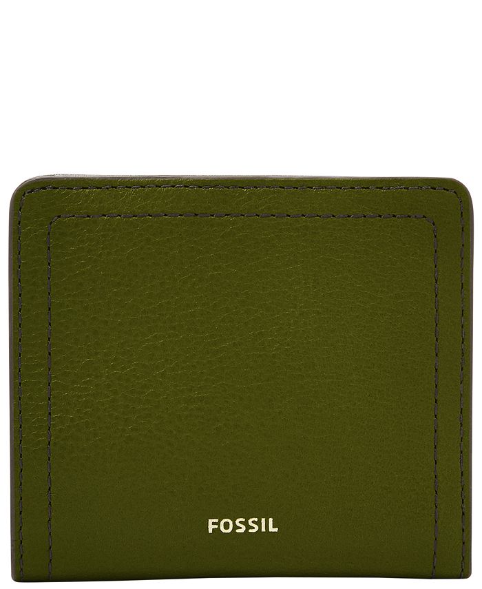 Fossil Women's Logan Small Bifold Leather Wallet Macy's
